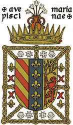 Escudo de la Divisa, Solar y Casa Real de la Piscina